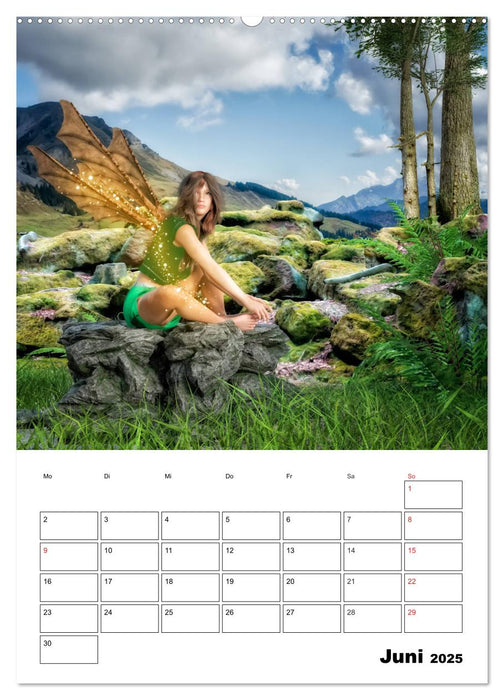 Im Land der imaginären Feen (CALVENDO Premium Wandkalender 2025)