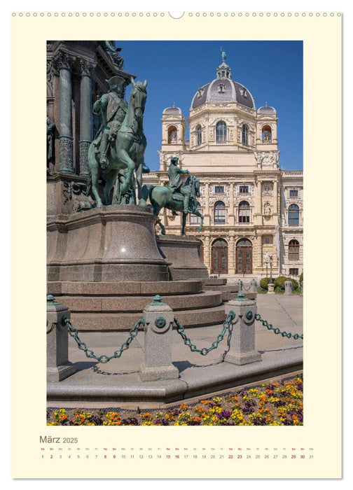 Meine schöne Stadt - ein Spaziergang durch Wien (CALVENDO Premium Wandkalender 2025)