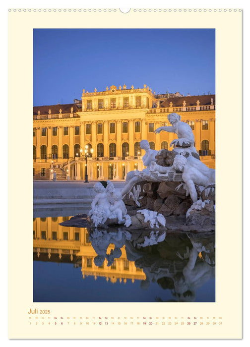 Meine schöne Stadt - ein Spaziergang durch Wien (CALVENDO Premium Wandkalender 2025)