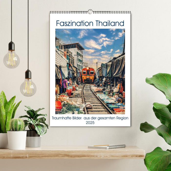 Faszination Thailand (CALVENDO Wandkalender 2025)