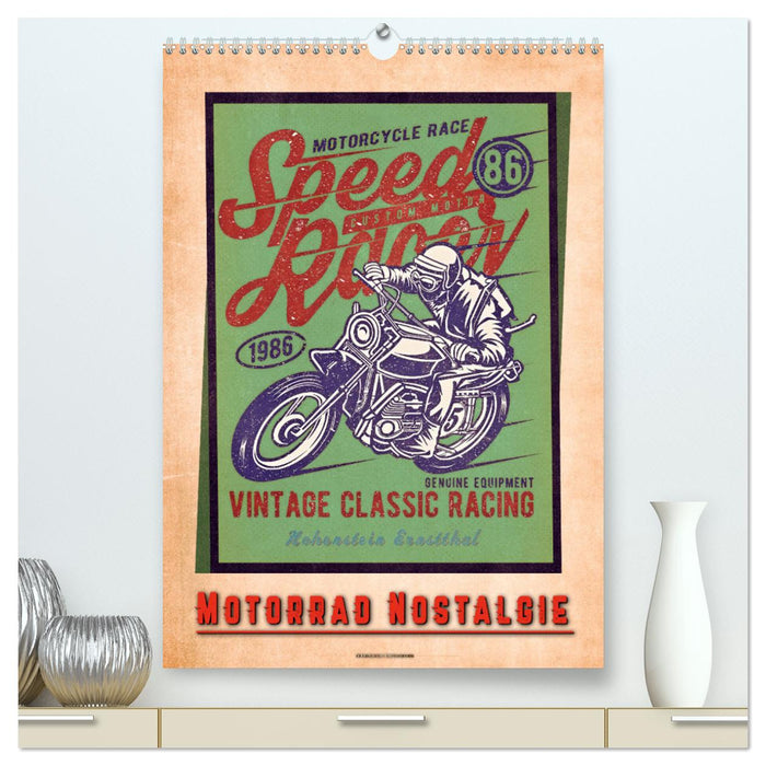 Motorrad Nostalgie (CALVENDO Premium Wandkalender 2025)