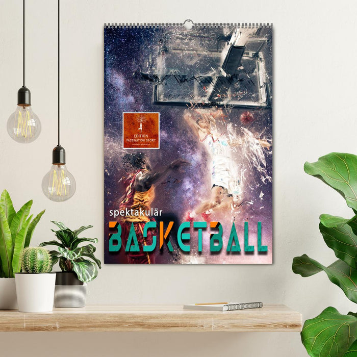 Basketball spektakulär (CALVENDO Wandkalender 2025)