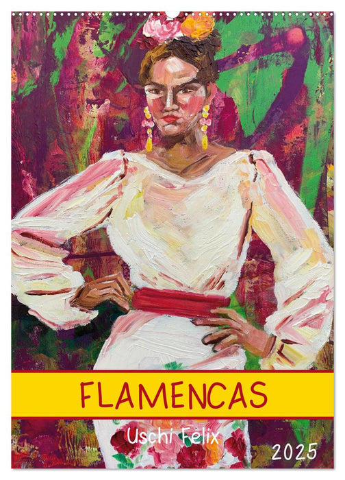 FLAMENCAS (CALVENDO Wandkalender 2025)