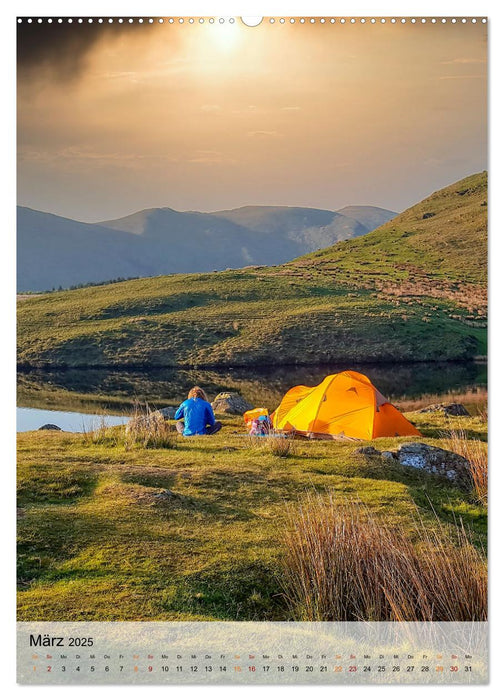 Camping - unser schönster Urlaub (CALVENDO Wandkalender 2025)