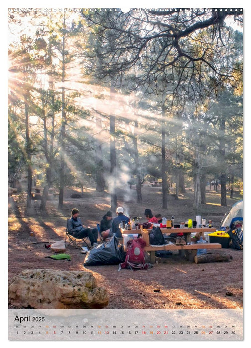 Camping - unser schönster Urlaub (CALVENDO Wandkalender 2025)