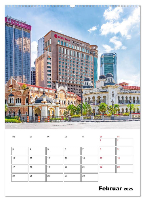 Kuala Lumpur - eine faszinierende Großstadt Asiens (CALVENDO Premium Wandkalender 2025)