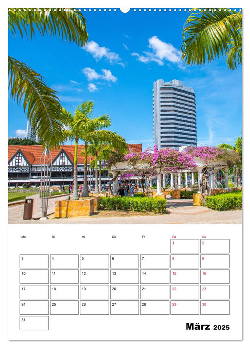 Kuala Lumpur - eine faszinierende Großstadt Asiens (CALVENDO Premium Wandkalender 2025)