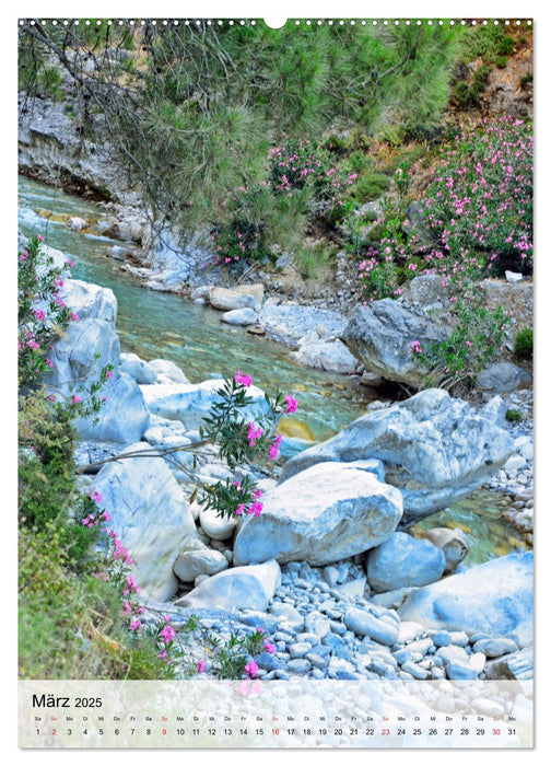 Naturerlebnis Samaria Schlucht auf Kreta (CALVENDO Premium Wandkalender 2025)