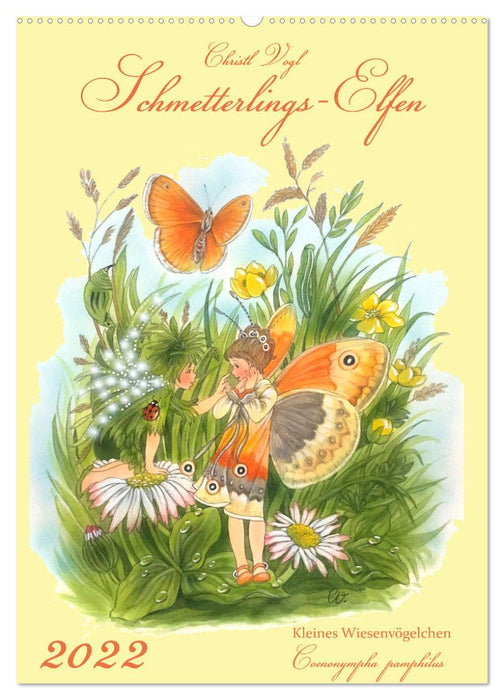 Schmetterlings-Elfen (CALVENDO Wandkalender 2025)