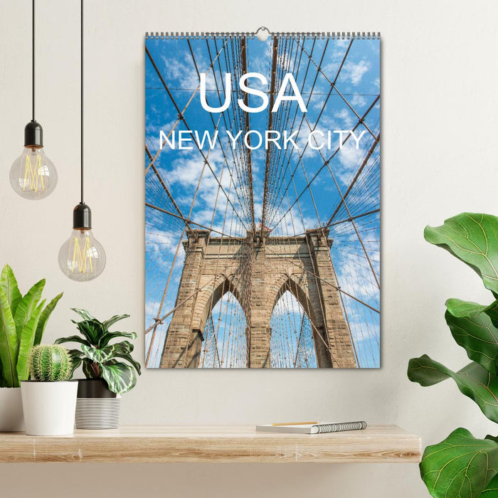 USA - New York City (CALVENDO Wandkalender 2025)