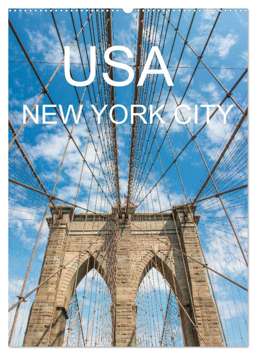 USA - New York City (CALVENDO Wandkalender 2025)