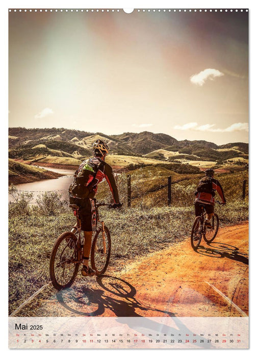 Mountainbike - einfach Spaß (CALVENDO Wandkalender 2025)