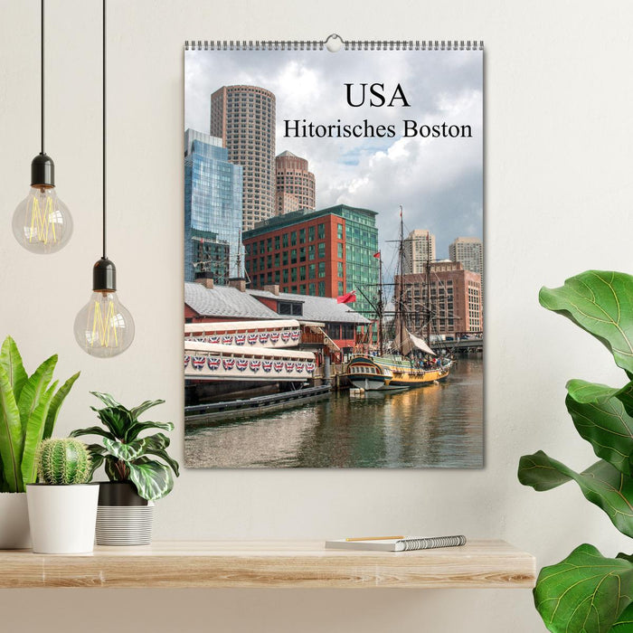 USA - Historisches Boston (CALVENDO Wandkalender 2025)