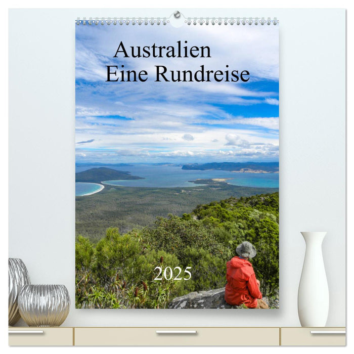 Australien - Eine Rundreise (CALVENDO Premium Wandkalender 2025)