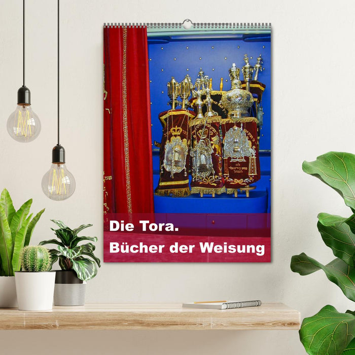 Die Tora. Bücher der Weisung (CALVENDO Wandkalender 2025)