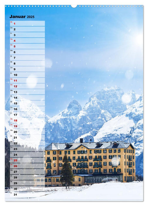 Süd-Tirol Terminplaner (CALVENDO Wandkalender 2025)