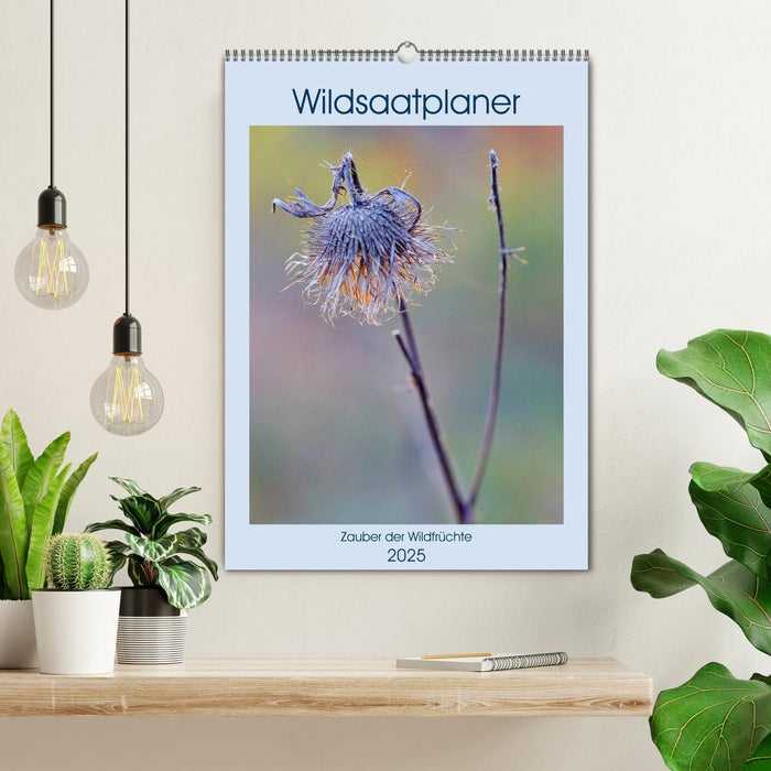 Wildsaatplaner - Zauber der Wildfrüchte (CALVENDO Wandkalender 2025)