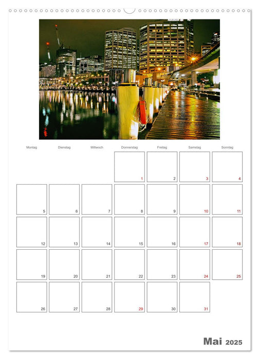 Unterwegs in Sydney - Reiseplaner (CALVENDO Wandkalender 2025)