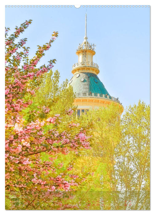 Budapest - Ein malerischer Spaziergang (CALVENDO Premium Wandkalender 2025)