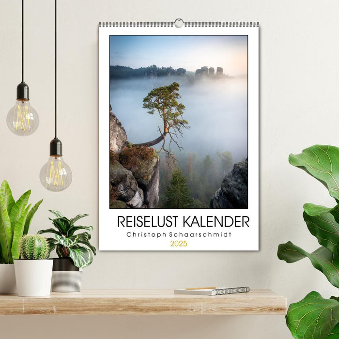 Reiselust Kalender (CALVENDO Wandkalender 2025)