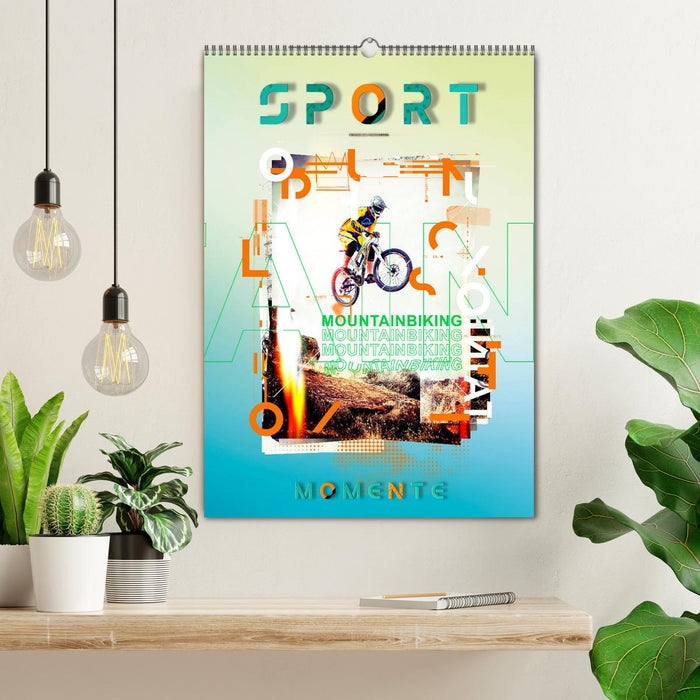 Sport Momente (CALVENDO Wandkalender 2025)