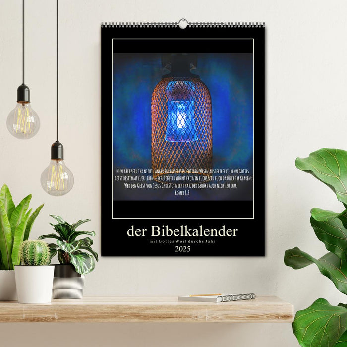 Der Bibelkalender - mit Gottes Wort durchs Jahr (CALVENDO Wandkalender 2025)