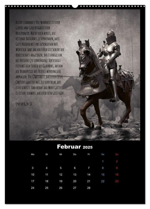 Der Bibelkalender - mit Gottes Wort durchs Jahr (CALVENDO Wandkalender 2025)