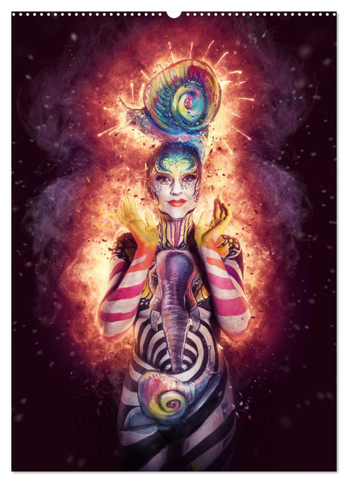 Bodypainting Adventures (CALVENDO Wandkalender 2025)