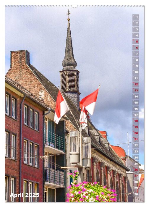 Neuss - Eine romantische Stadt (CALVENDO Premium Wandkalender 2025)