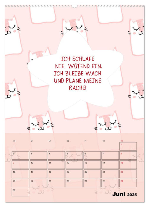 Königin über alles! Typokalender für starke Frauen (CALVENDO Premium Wandkalender 2025)