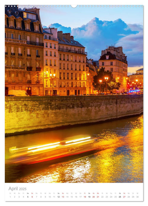 Paris - Impressionen aus der Stadt der Liebe (CALVENDO Premium Wandkalender 2025)