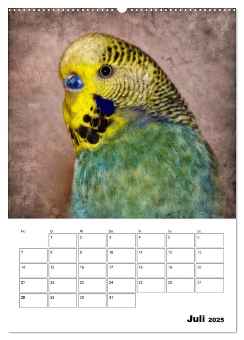 Retro Tierportraits (CALVENDO Premium Wandkalender 2025)