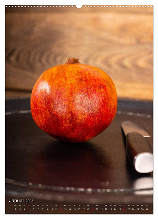 Granatapfel (CALVENDO Premium Wandkalender 2025)