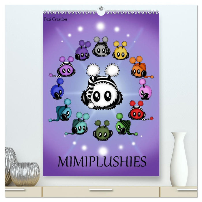 Mimiplushies (CALVENDO Premium Wandkalender 2025)