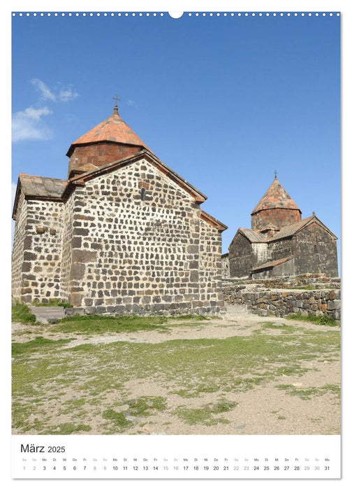 Armenien KULT.P - Kultur - Klöster - Landschaften - Seidenstraße (CALVENDO Premium Wandkalender 2025)