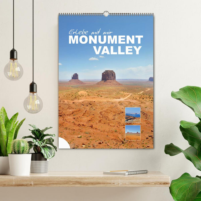 Erlebe mit mir das Monument Valley (CALVENDO Wandkalender 2025)