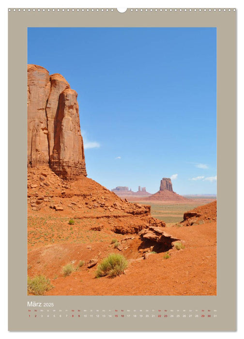 Erlebe mit mir das Monument Valley (CALVENDO Wandkalender 2025)