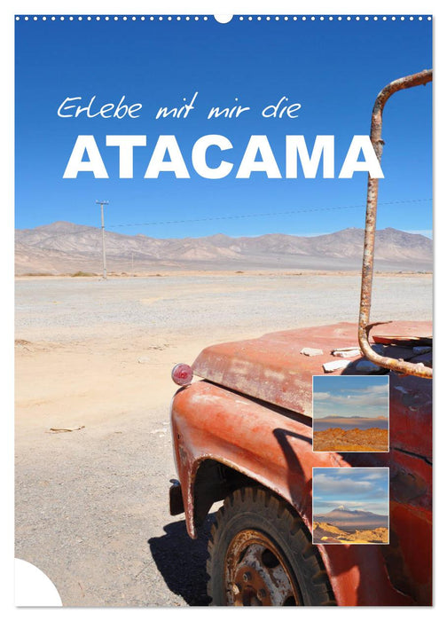 Erlebe mit mir die Atacama (CALVENDO Wandkalender 2025)