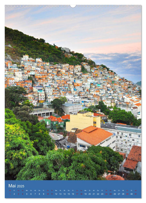 Erlebe mit mir Rio de Janeiro (CALVENDO Wandkalender 2025)