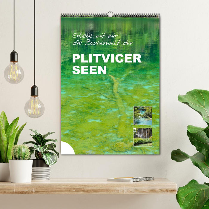 Erlebe mit mir die Zauberwelt der Plitvicer Seen (CALVENDO Wandkalender 2025)