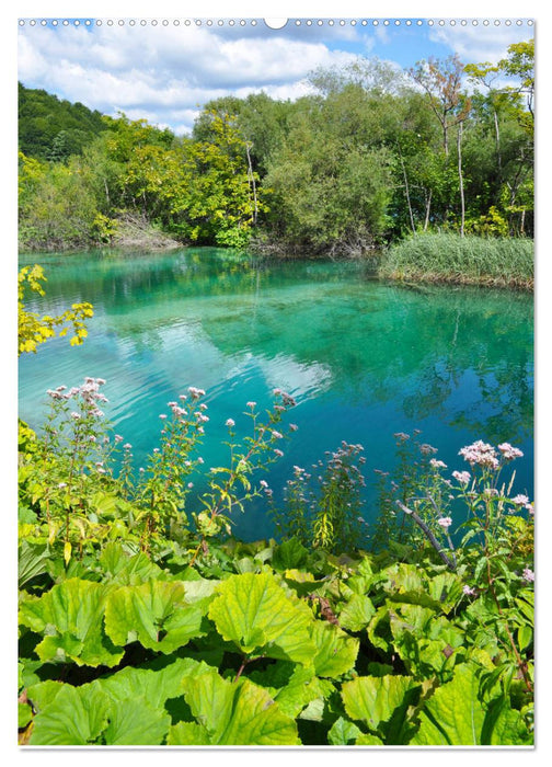 Erlebe mit mir die Zauberwelt der Plitvicer Seen (CALVENDO Wandkalender 2025)