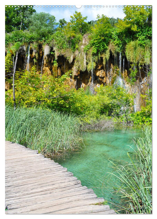 Erlebe mit mir die Zauberwelt der Plitvicer Seen (CALVENDO Wandkalender 2025)