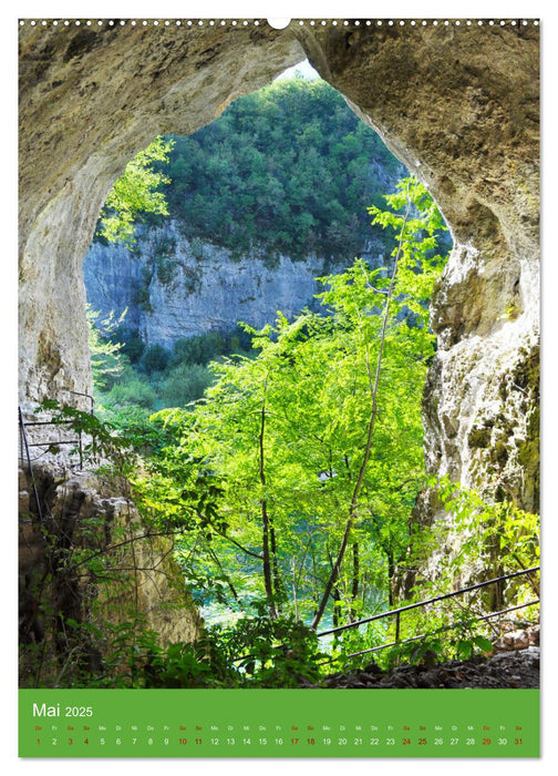 Erlebe mit mir die Zauberwelt der Plitvicer Seen (CALVENDO Wandkalender 2025)