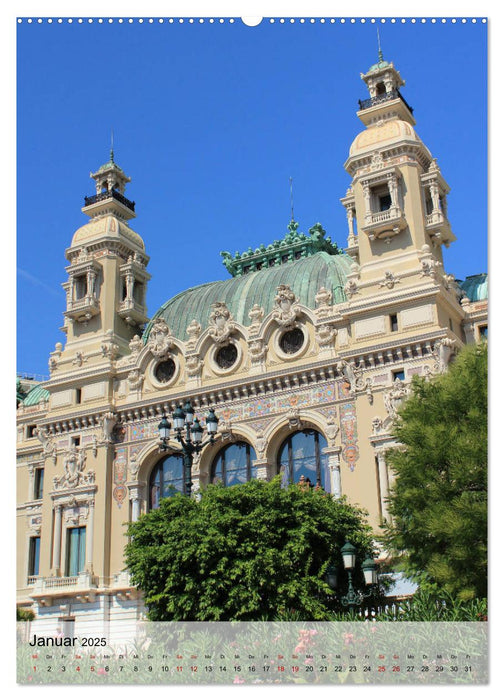 Monaco - Historisches Monaco (CALVENDO Wandkalender 2025)