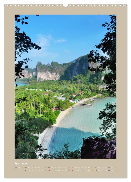 Erlebe mit mir das sonnige Thailand (CALVENDO Wandkalender 2025)