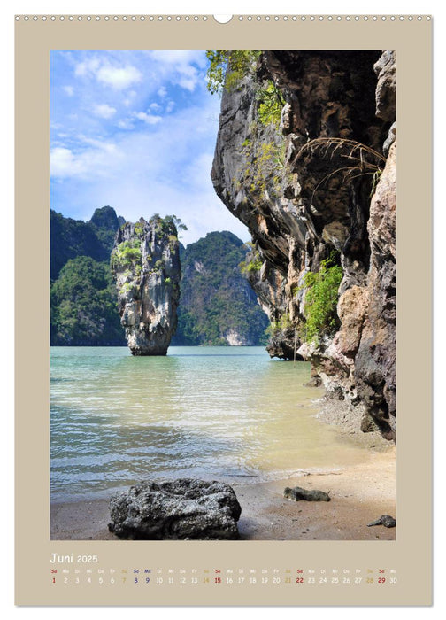 Erlebe mit mir das sonnige Thailand (CALVENDO Wandkalender 2025)