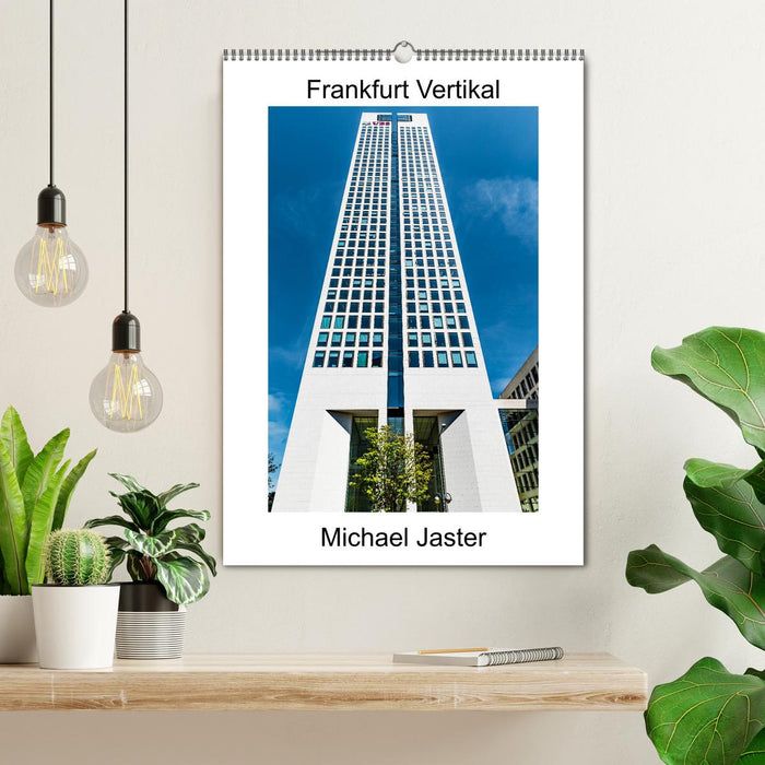 Frankfurt Vertikal Michael Jaster (CALVENDO Wandkalender 2025)