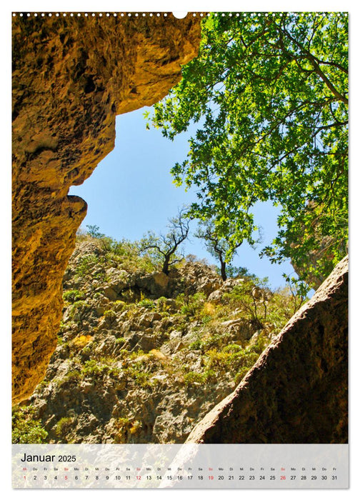 Patsos Schlucht. Wandern auf Kreta (CALVENDO Wandkalender 2025)