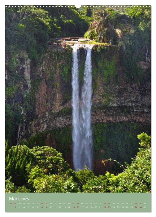 Erlebe mit mir das Inselparadies Mauritius (CALVENDO Wandkalender 2025)