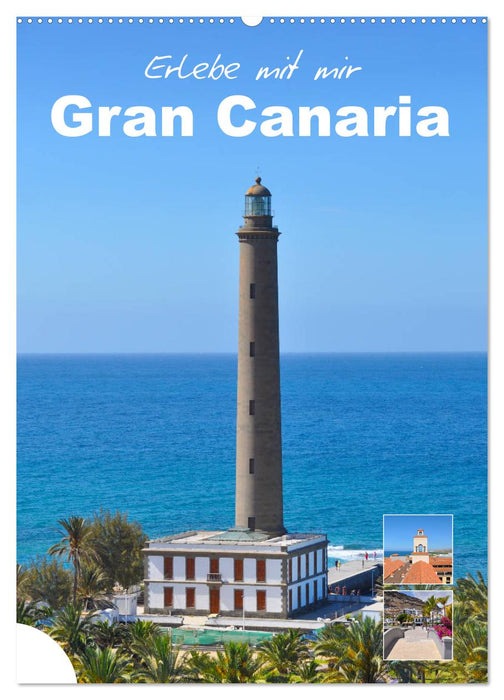 Erlebe mit mir Gran Canaria (CALVENDO Wandkalender 2025)